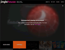 Tablet Screenshot of jinglehouse.com